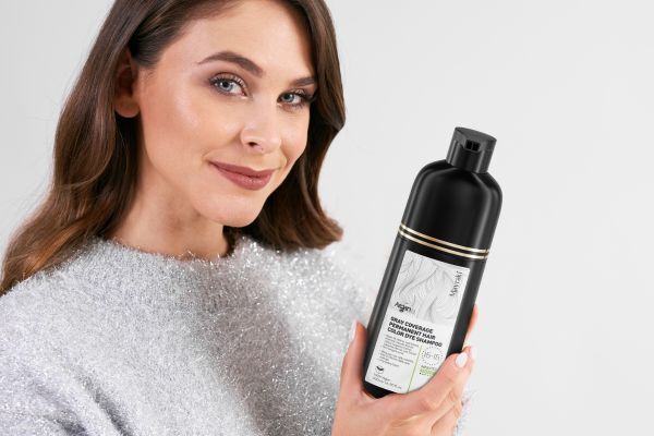Mayraki Gray Coverage Permanent Hair Color Dye Shampoo