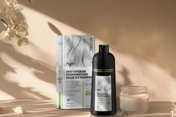 Mayraki Gray Coverage Permanent Hair Color Dye Shampoo
