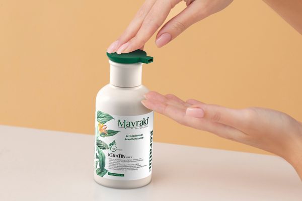 Mayraki Organic Hydrolyzed Keratin Instant Smoother System