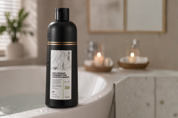 The Mayraki Gray Coverage Permanent Hair Color Dye Shampoo for Easy Maintenance