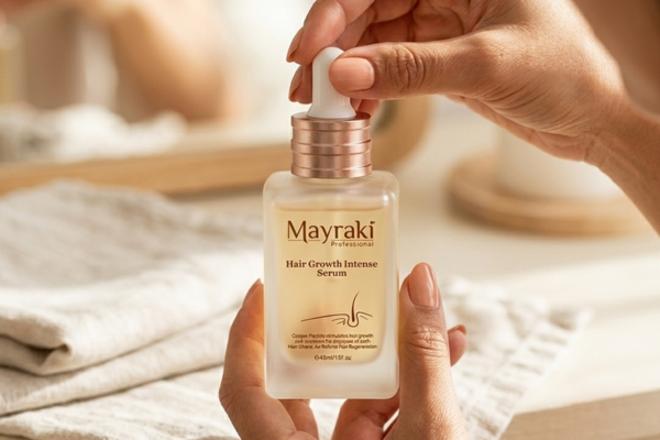 The Mayraki Hair Growth Serum Intense with Copper Peptide GHK-Cu for Spring Growth