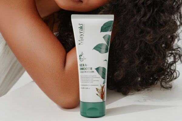 The Mayraki Kera-Smooth Leave-In Keratin Hair Lotion for Lightweight Shine