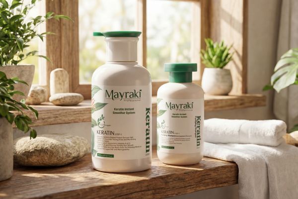 The Mayraki Organic Hydrolyzed Keratin Instant Smoother System for Easy Maintenance