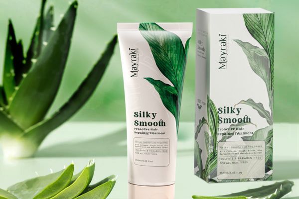 The Mayraki Silky Smooth Proactive Hair Repairing Treatment for Deep Restoration