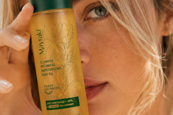 The Mayraki Ultimate Botanical Moisturizing Hair Oil for Dull Ends