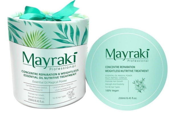 The Mayraki Weightless Essential Oil Nutritive Treatment for Easter Brunch Polish