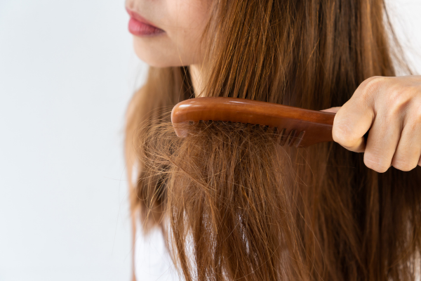 Why does protein reconstruction help hard-water-stressed hair?